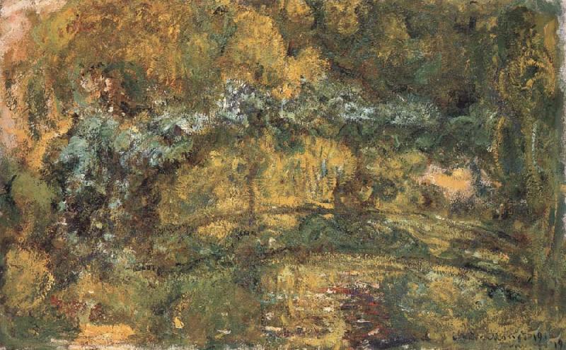 Claude Monet The Foothridge over the Water-Lily Pond